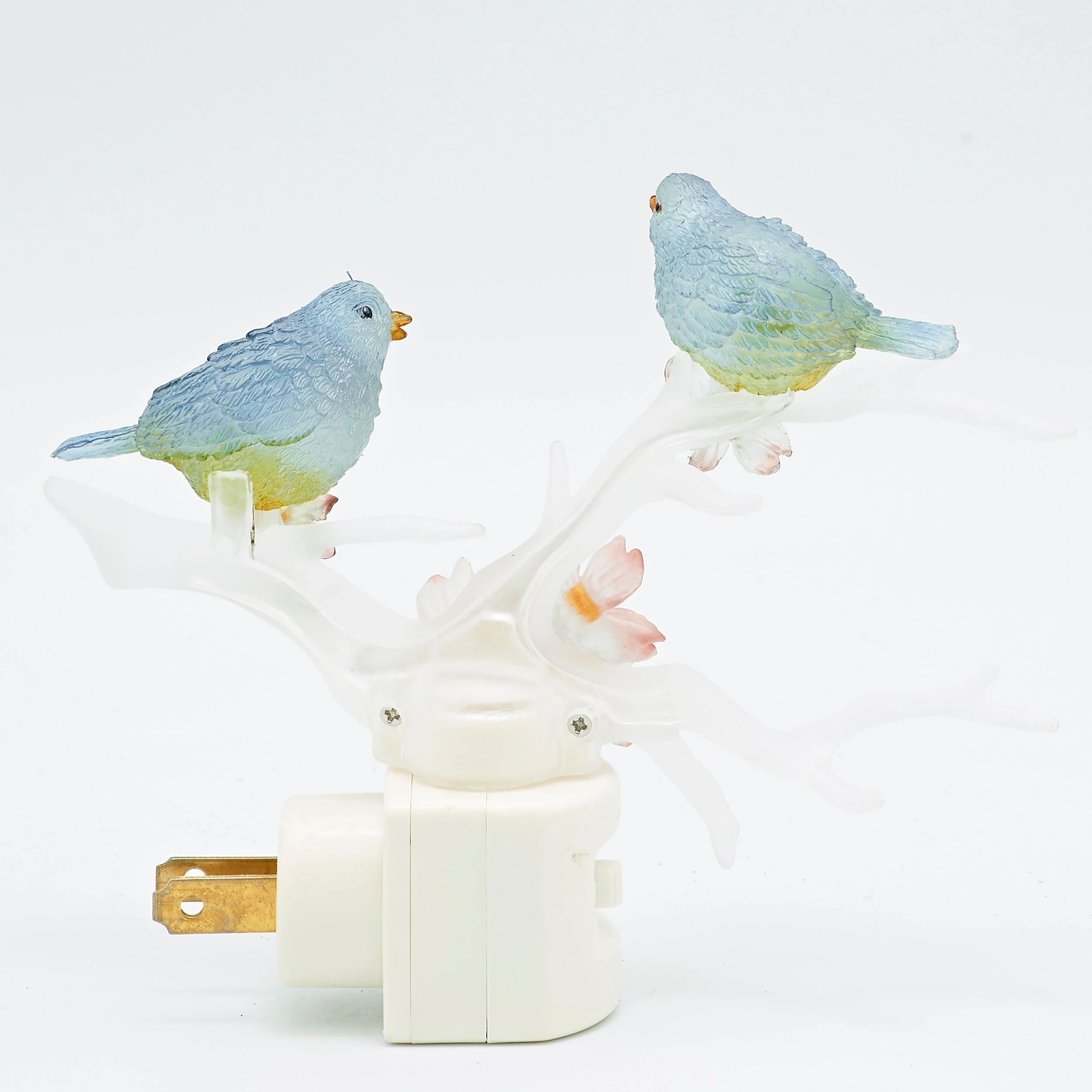 Roman Lights Blue Birds on a Dogwood Branch Night-Light - Image 3