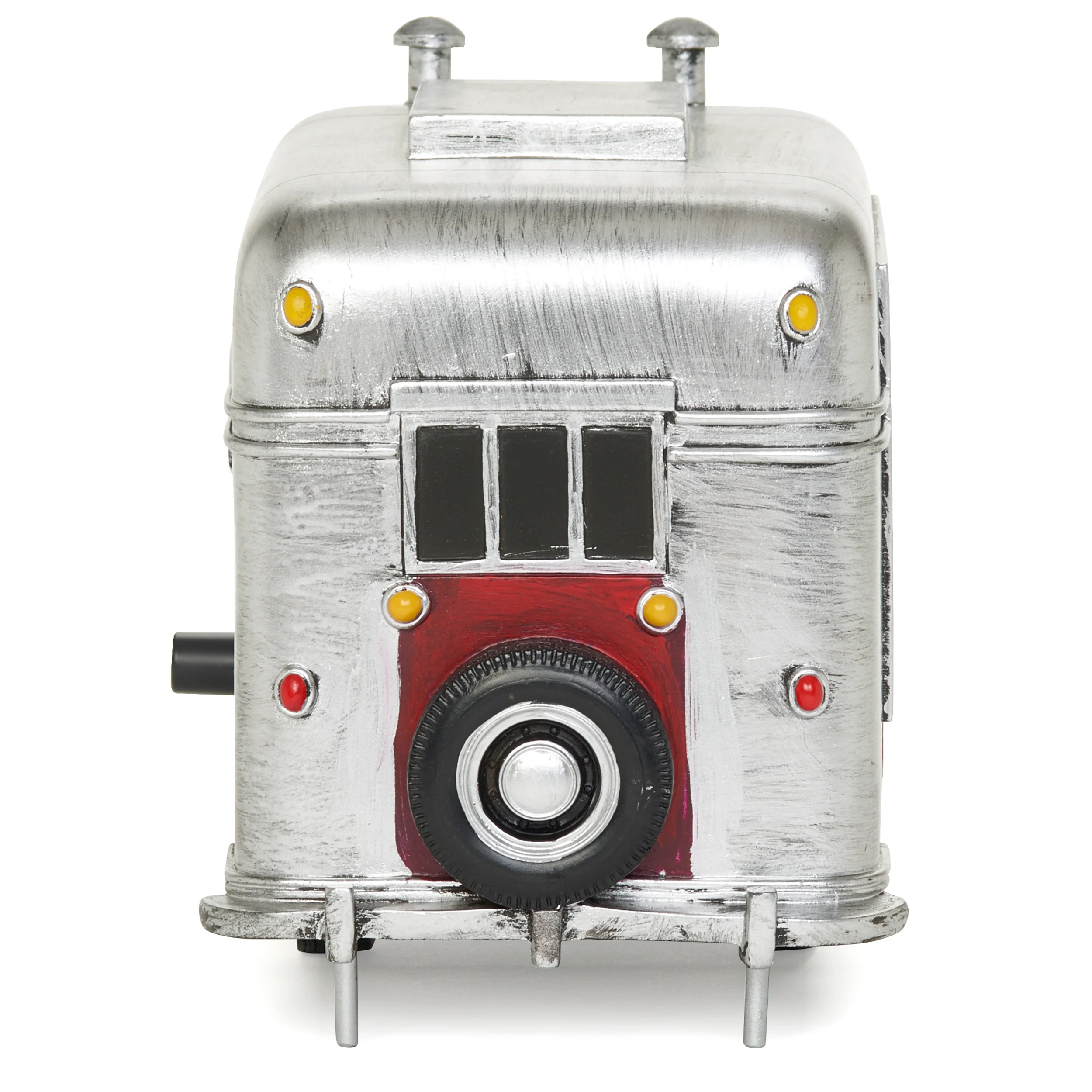 Amusements Lighted Musical Happy Camper Trailer with Rotating Scene - Image 3