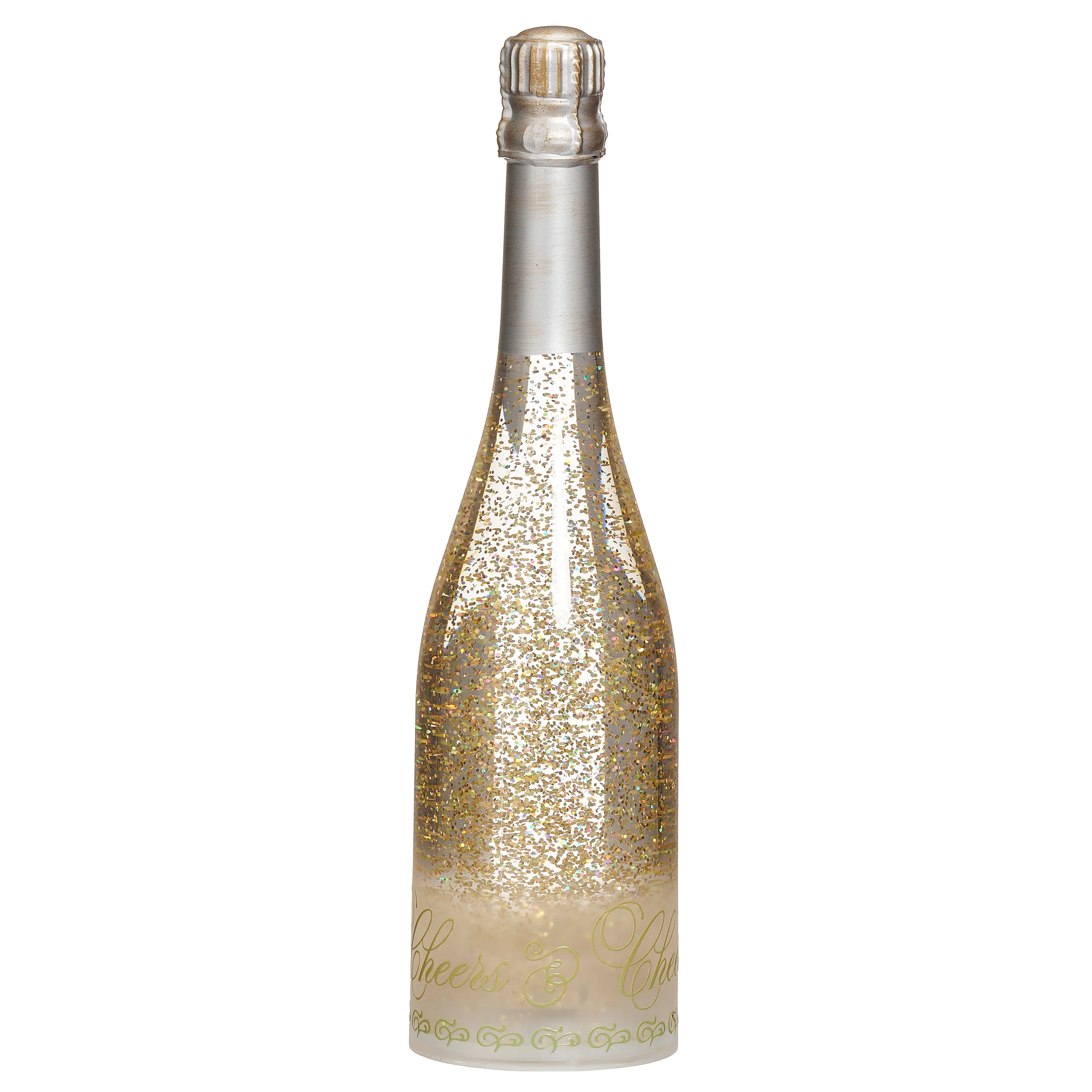 Confetti Lites Lighted Swirl Champagne Bottle - Image 3